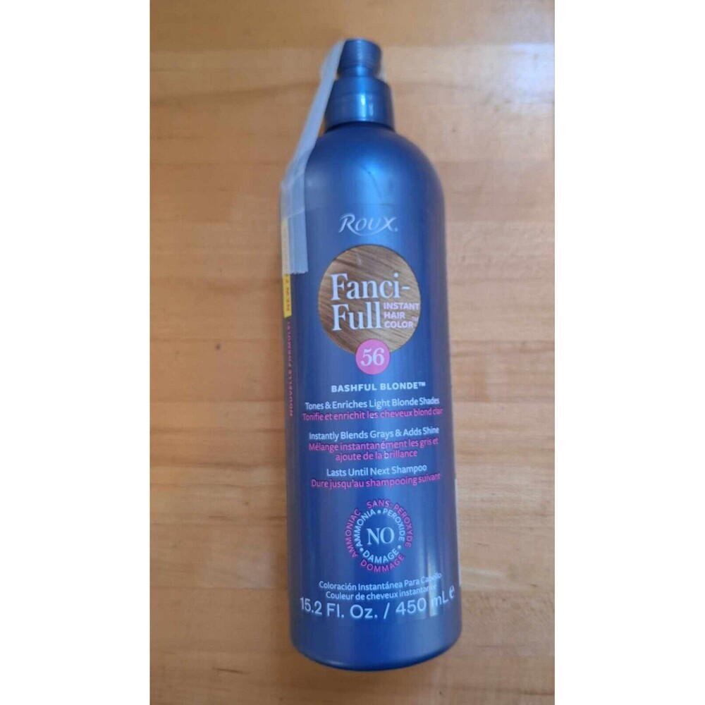 Roux Fanci-Full Instant Hair Color Rinse, 56 Bashful Blonde, 15.2 Fluid Ounce
